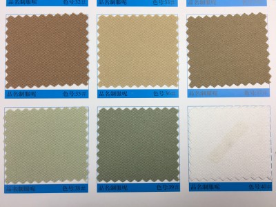 GZ-YGTI  制服呢  300D 100％專紡滌綸纖維  2/3斜紋 260g-270g/m 細節-12